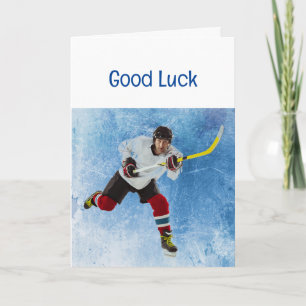 Good Luck Wishesアイスホッケースポーツ カード