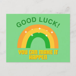 Good Luck - You can male it happen ポストカード