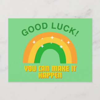 Good Luck - You can male it happen ポストカード