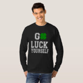 Good Luck Yourself Green C Saint Patrick's Day Tシャツ (正面フル)