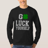 Good Luck Yourself Green C Saint Patrick's Day Tシャツ (正面)
