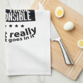 Good Marriage is Like a Casserole  キッチンタオル (四つ折り)