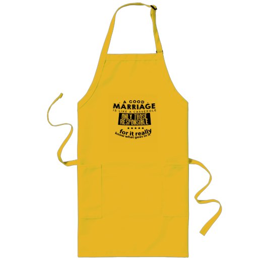 Good Marriage is Like a Casserole  ロングエプロン (正面)