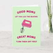 Good Moms Baking Card カード (正面)