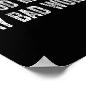 Good moms say bad words funny quote ポスター (角)