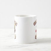 Good Moms Swear -おもしろいレトロアポップ・アートのート母ギフト コーヒーマグカップ (中央)