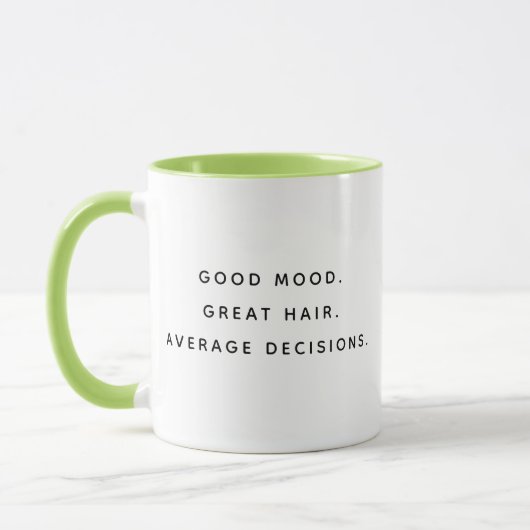 Good Mood Happy Humorous Coworker Mug マグカップ (左)