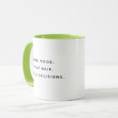 Good Mood Happy Humorous Coworker Mug マグカップ (正面左)