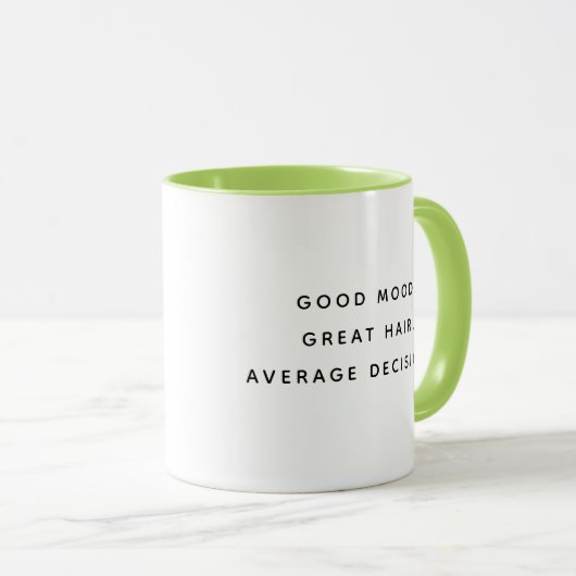 Good Mood Happy Humorous Coworker Mug マグカップ (正面右)