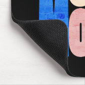 "Good Mood" Positive Vibes マウスパッド (コーナー)