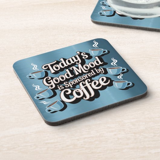 Good Mood Sponsored Blue Coaster Set コースター (左側)