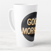 Good morning カフェラテマグ (左アングル)