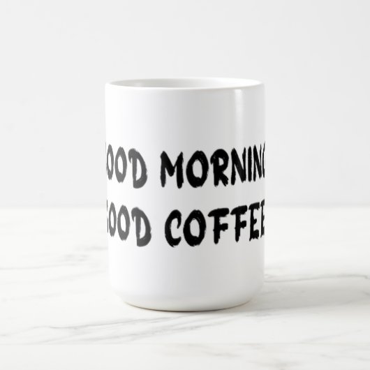 GOOD MORNING モーフィングマグカップ (中央)