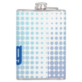 Good Morning Blue Dots フラスク (裏面)