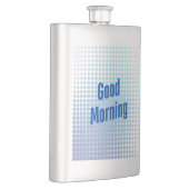 Good Morning Blue Dots フラスク (右)