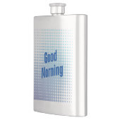 Good Morning Blue Dots フラスク (左)