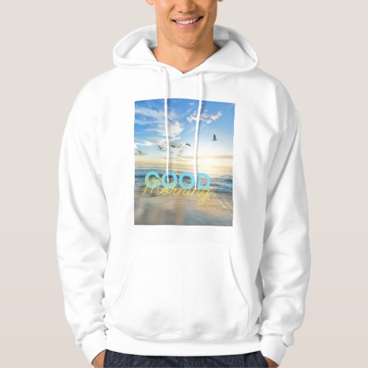 Good Morning Blue Sky パーカ (正面)