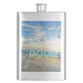 Good Morning Blue Sky フラスク (正面)