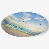 Good Morning Blue Sky ペーパープレート (アングル)