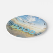 Good Morning Blue Sky ペーパープレート (アングル)