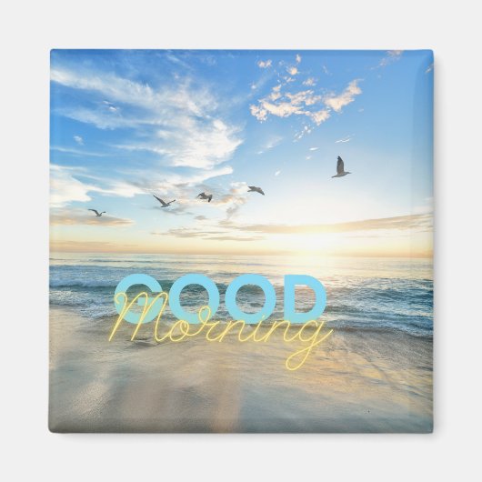 Good Morning Blue Sky マグネット (正面)