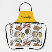 Good Morning Breakfast Apron エプロン (正面)