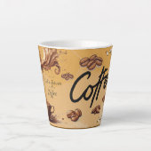 good morning coffee カフェラテマグ (正面)