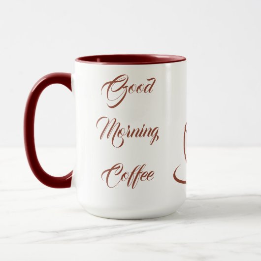 Good Morning Coffee Mug マグカップ (左)