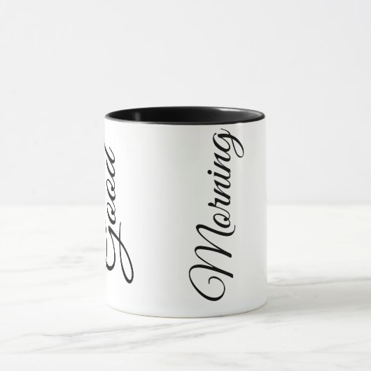 Good Morning Dear Mug – Cute Coffee Cup Gift  マグカップ (中央)