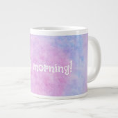 Good Morning! | Dreamy Clouds Kids Art Jumbo Mug ジャンボコーヒーマグカップ (正面右)