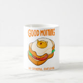 Good Morning Egg Yolk  コーヒーマグカップ (中央)