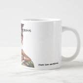 Good morning gorgeous  ジャンボコーヒーマグカップ (右)