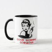 Good Morning Gorgeous Mug マグカップ (左)