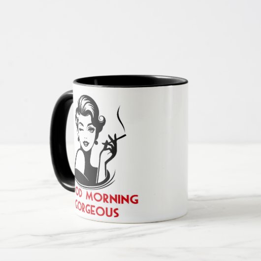 Good Morning Gorgeous Mug マグカップ (正面左)