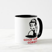 Good Morning Gorgeous Mug マグカップ (正面右)