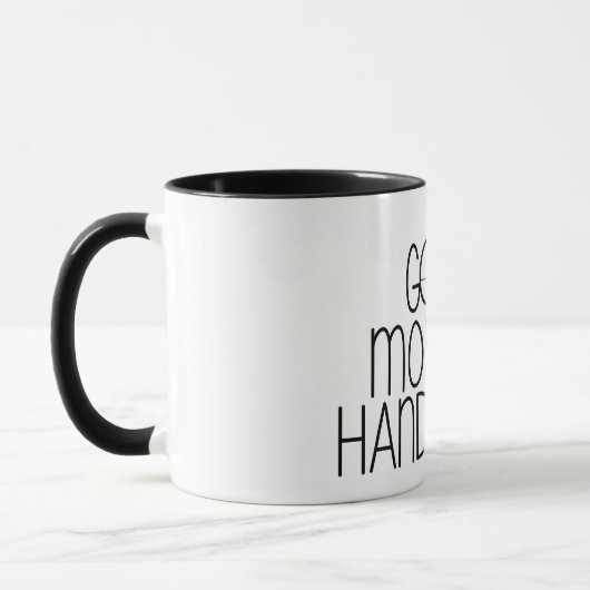 Good Morning Handsome - Coffee Mug マグカップ (左)