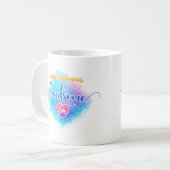 Good Morning Handsome Mug Anniversary Gift for him コーヒーマグカップ (正面左)