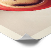 Good Morning Happy Coffeeポスター ポスター (角)