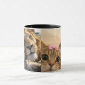 Good morning lion マグカップ (中央)