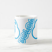 Good Morning Moulos - Bleu コーヒーマグカップ (中央)