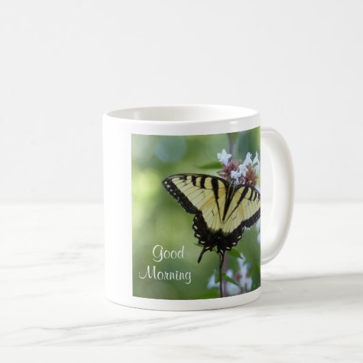 Good Morning - mug コーヒーマグカップ (正面右)