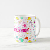 GOOD MORNING PATTERN MUG コーヒーマグカップ (正面右)