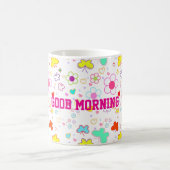 GOOD MORNING PATTERN MUG コーヒーマグカップ (中央)