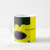 Good Morning Sunshine コーヒーマグカップ (正面左)
