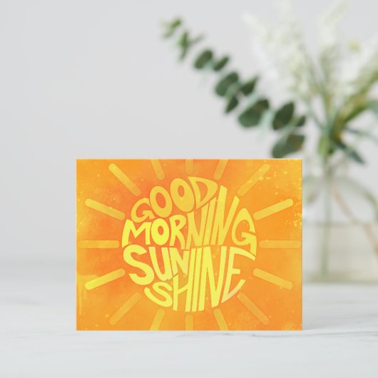 Good Morning, Sunshine! ポストカード (スタンド正面)