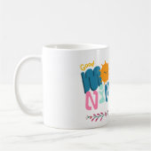 Good Morning Sunshine – Cute & Colorful Mug Design コーヒーマグカップ (左)