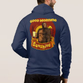 Good Morning Sunshine Funny Bigfoot パーカ (裏面)