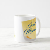 Good Morning Yellow Note Coffee Mug コーヒーマグカップ (正面右)