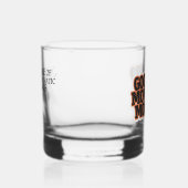 Good Movie Monday Whiskey Glass with Slogan ウイスキーグラス (右)