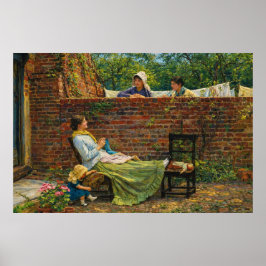 Good neighbours by John William Waterhouse ポスター